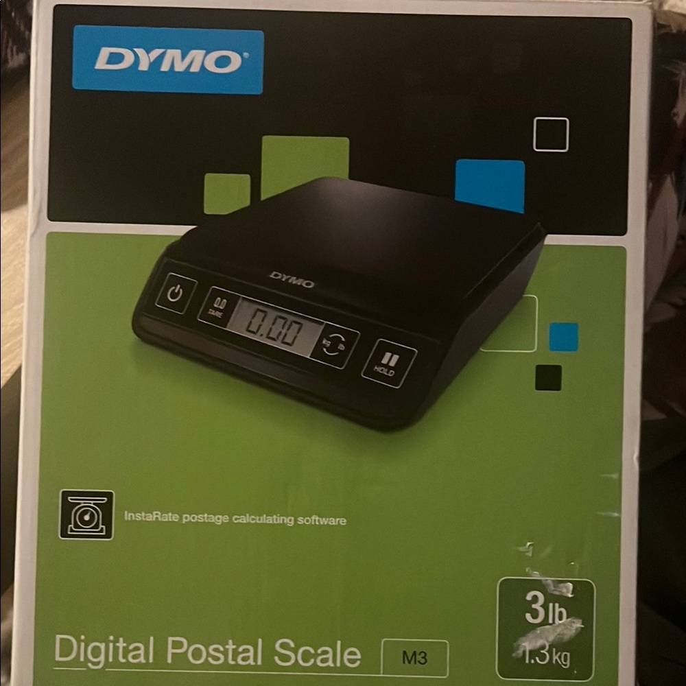 DYMO M3 Digital Postal Scale | Weighs Up to 3 lb | Shipping & Mailing Scale